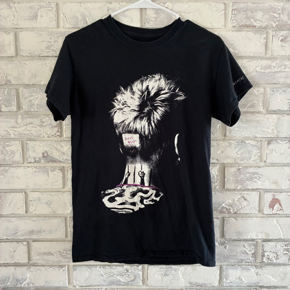 Machine Gun Kelly Hotel Diablo Graphic T-Shirt Black Small MGK Tour Merch
